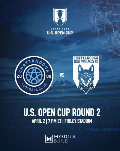 Chattanooga FC vs Red Wolves poster